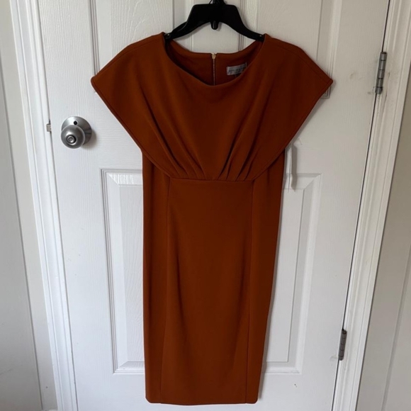 Marc New York Women's Rust Midi Dress - Picture 1 of 10